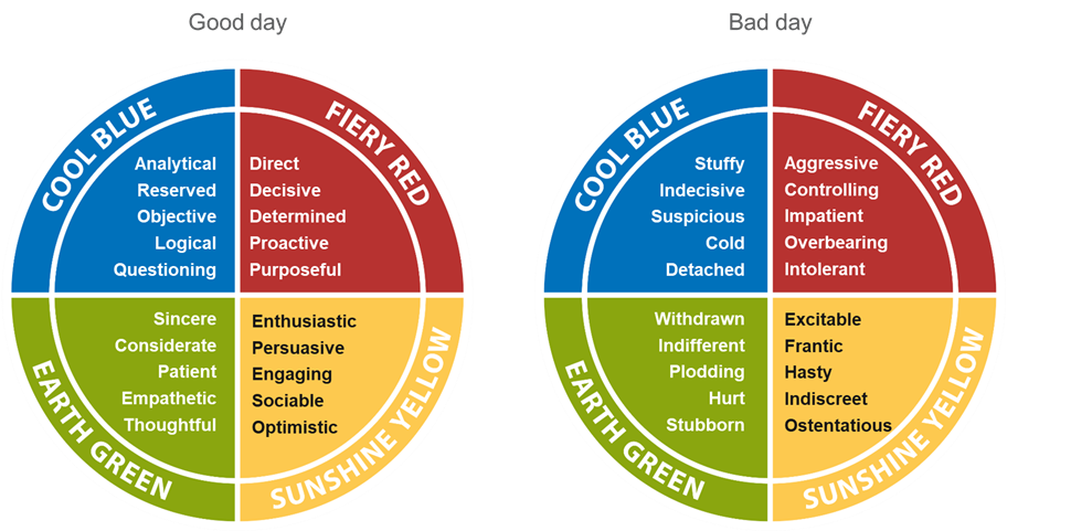 Help new managers succeed with the language of colour energies