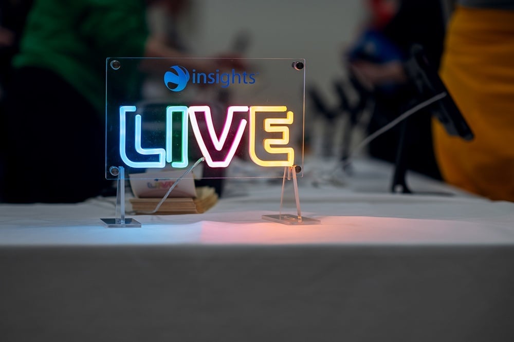 Insights Live accredited practitioner expertise on display